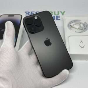 iPhone 14 Pro 256GB zwart /krasvrij /90% batt /garantie