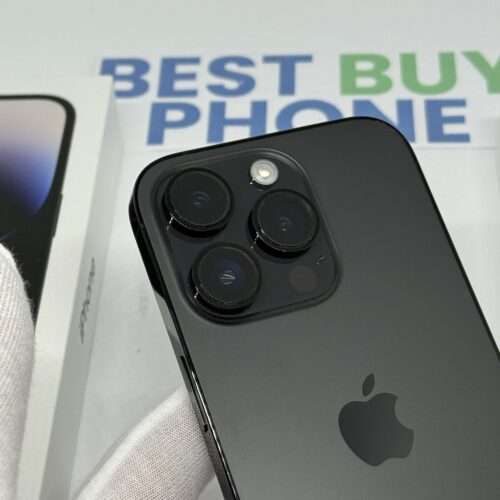 iPhone 14 Pro 256GB zwart /krasvrij /90% batt /garantie