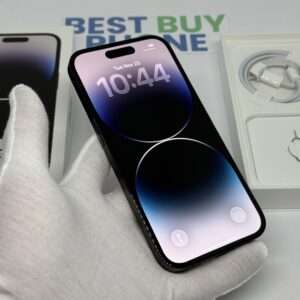 iPhone 14 Pro 256GB zwart /krasvrij /90% batt /garantie