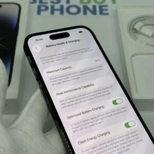 iPhone 14 Pro 256GB zwart /krasvrij /90% batt /garantie