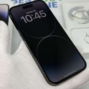 iPhone 14 Pro 256GB zwart /krasvrij /90% batt /garantie