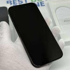 iPhone 16 128GB zwart /kras vrij glas /100% batt /garantie