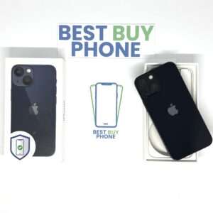 iPhone 13 mini 128GB zwart /krasvrij /100% batt /garantie