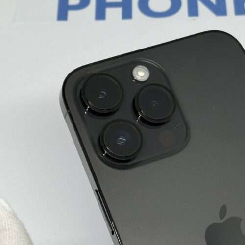 iPhone 14 Pro Max 256GB zwart /krasvrij /100% batt /garantie