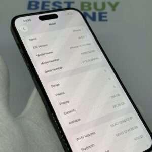 iPhone 14 Pro Max 256GB zwart /krasvrij /100% batt /garantie