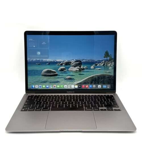 MacBook Air M1 256GB grijs /krasvrij /85% batt /garantie