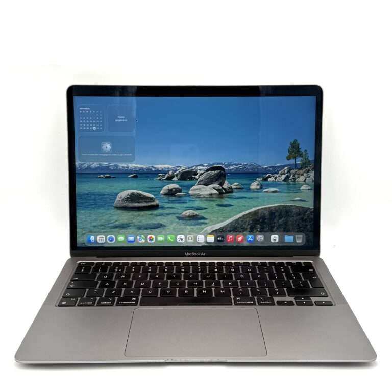 MacBook Air M1 256GB grijs /krasvrij /85% batt /garantie