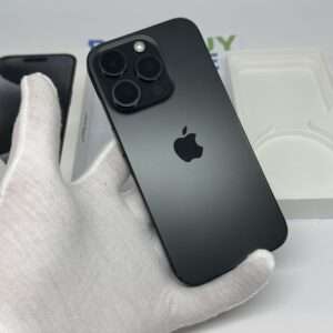 iPhone 15 Pro 128GB zwart /zichtbaar gebruikt /88% batt /garantie