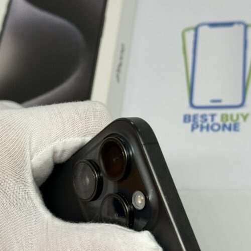 iPhone 15 Pro 128GB zwart /zichtbaar gebruikt /88% batt /garantie