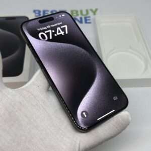 iPhone 15 Pro 128GB zwart /zichtbaar gebruikt /88% batt /garantie