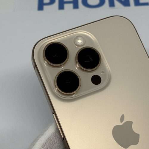 iPhone 16 Pro 256GB goud /99% batt /kras vrij /garantie