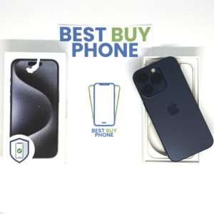 iPhone 15 Pro 256GB blauw /krasvrij /88% batt /garantie