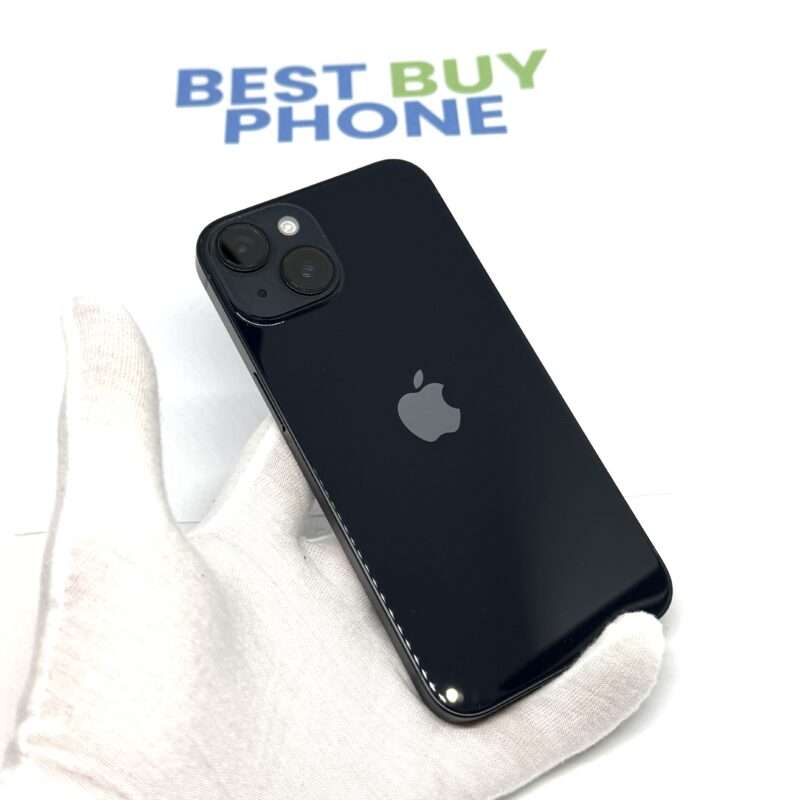 iPhone 14 256GB zwart /krasvrij /87% batt /garantie