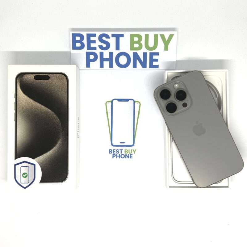 IMG_2960 iPhone 15 pro 128GB naturel /kras vrij /86% batt /garantie