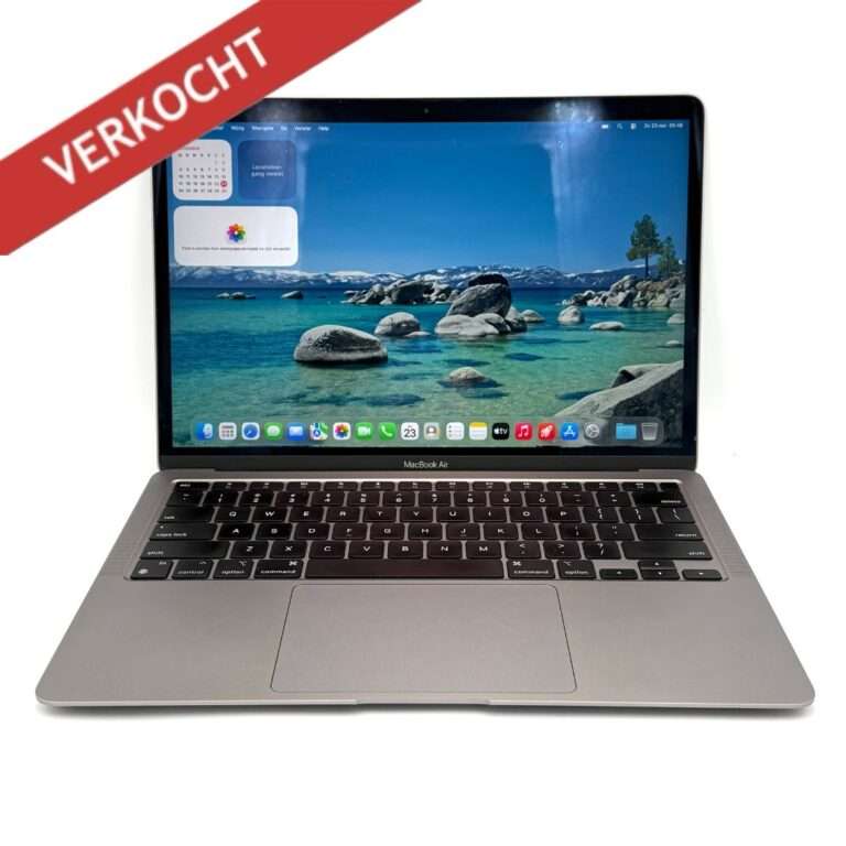 MacBook Air M1 256GB grijs /kras vrij /90% batt /garantie