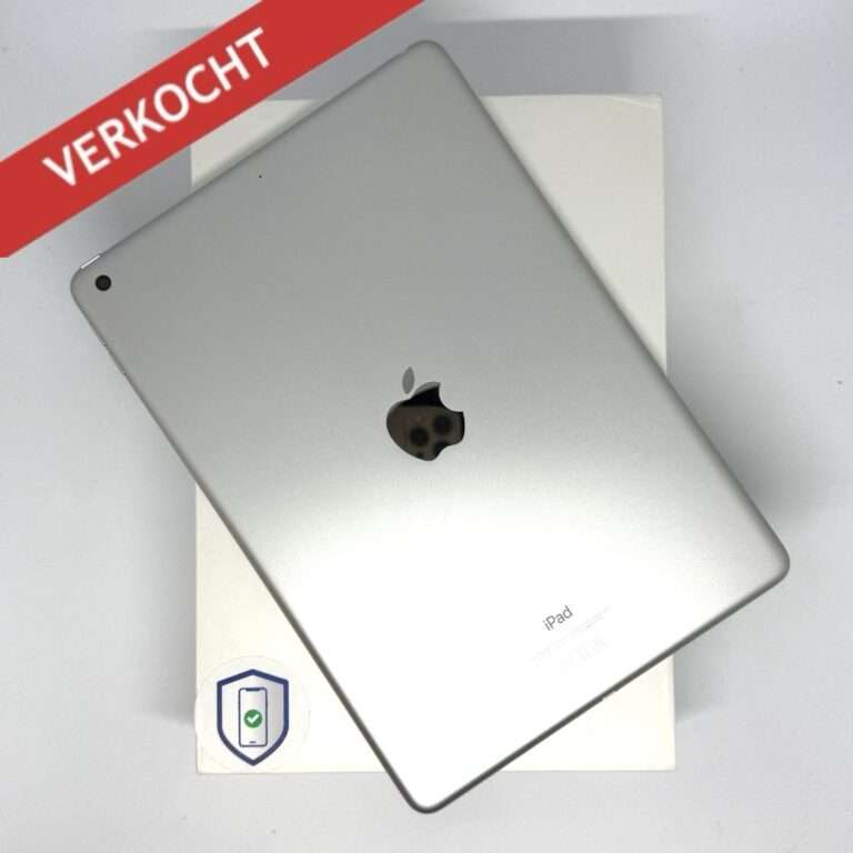 iPad 9 64GB zilver /kras vrij /100% batt /garantie