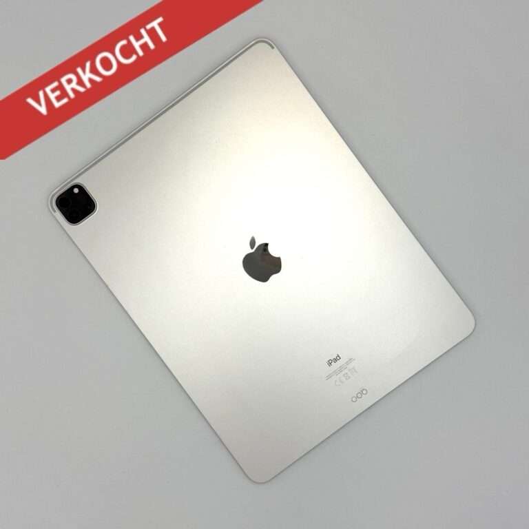 iPad Pro 5e 12,9 inch M1 256GB zilver /kras vrij /85% batt /garantie