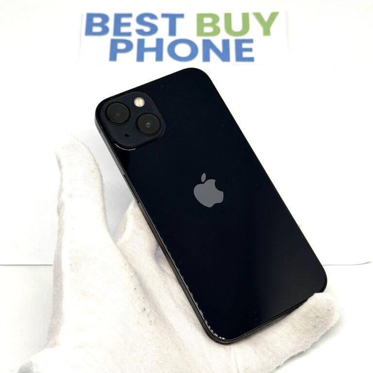 iPhone 13 128GB zwart /krasvrij /100% batt /garantie