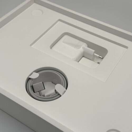 MacBook Air M2 256GB grijs /krasvrij /94% batt /garantie