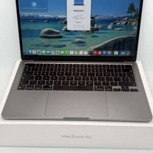 MacBook Air M2 256GB grijs /krasvrij /94% batt /garantie