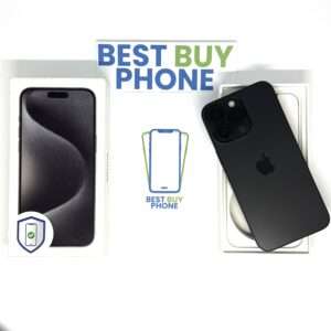 iPhone 15 Pro Max 256GB zwart /kras vrij scherm /100% batt /garantie