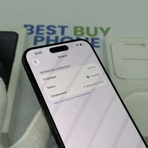 iPhone 15 Pro Max 256GB zwart /kras vrij scherm /100% batt /garantie