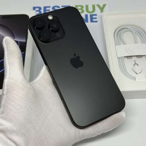 IMG_2796 iPhone 16 Pro Max 256GB zwart /krasvrij glas /100% batt /garantie