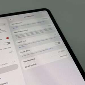 IMG_2820 iPad Pro 5e 11 inch M4 512GB 5G grijs /krasvrij /100% batt /garantie