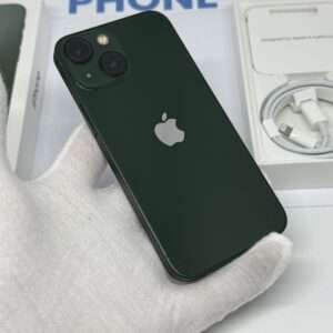 IMG_2825 iPhone 13 mini 256GB groen /kras vrij /94% batt /garantie