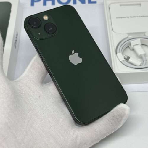 IMG_2825 iPhone 13 mini 256GB groen /kras vrij /94% batt /garantie