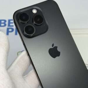 iPhone 15 pro 128GB zwart /kras vrij scherm /89% batt /garantie