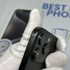 iPhone 15 pro 128GB zwart /kras vrij scherm /89% batt /garantie