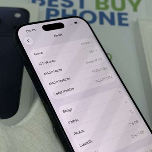 IMG_2929 iPhone 17 Pro 256GB blauw /ongebruikt + 12 maanden garantie