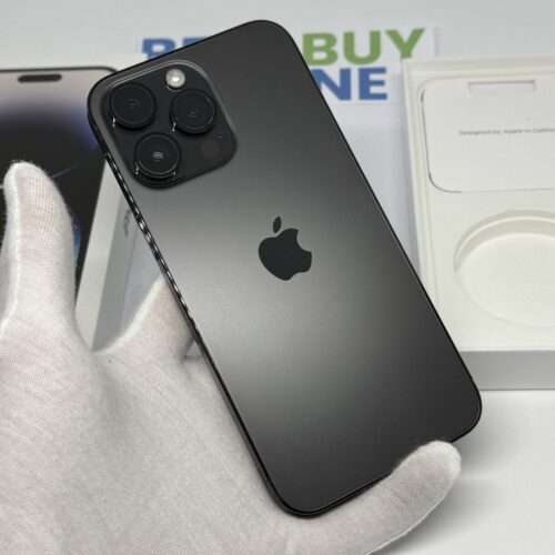 IMG_2931 iPhone 14 Pro Max 128GB zwart /kras vrij glas /87% batt /garantie