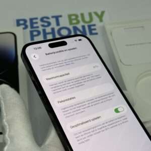 IMG_2934 iPhone 14 Pro Max 128GB zwart /kras vrij glas /87% batt /garantie
