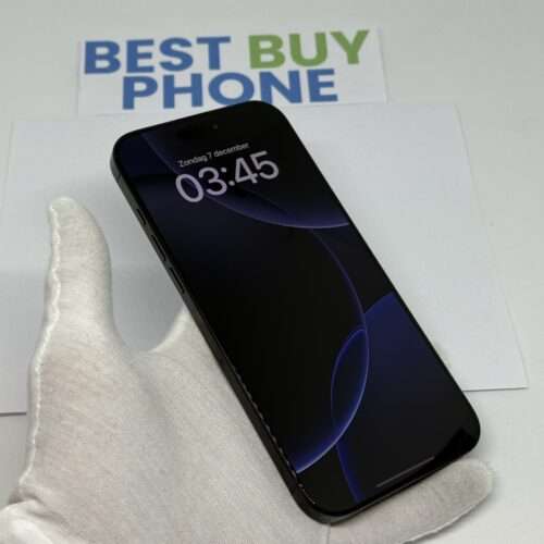 IMG_2984 iPhone 16 Pro Max 256GB zwart /zeer net/100% batt /garantie