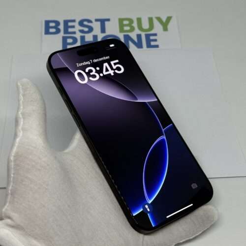 IMG_2985 iPhone 16 Pro Max 256GB zwart /zeer net/100% batt /garantie