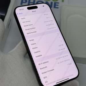 IMG_3001 iPhone 16 Pro 256GB zwart /zeet net /91% batt /garantie