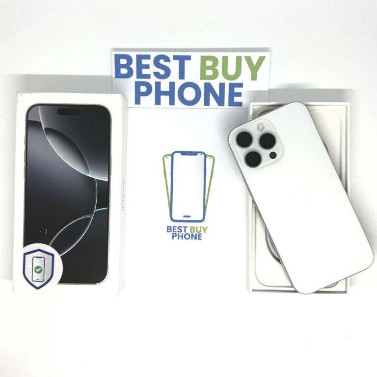 iPhone 16 Pro Max 256GB wit /krasvrij /100% batt /garantie