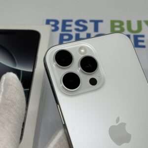 IMG_3011 iPhone 16 Pro Max 256GB wit /krasvrij /100% batt /garantie