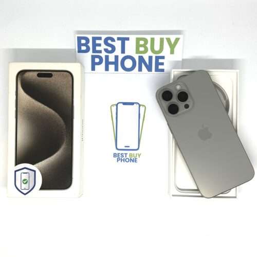 IMG_3170 iPhone 15 Pro Max 512GB naturel /kras vrij /100% batt /garantie