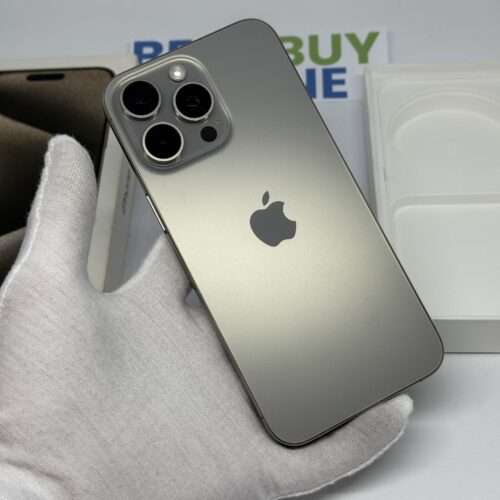 IMG_3172 iPhone 15 Pro Max 512GB naturel /kras vrij /100% batt /garantie