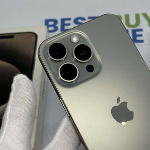 IMG_3173 iPhone 15 Pro Max 512GB naturel /kras vrij /100% batt /garantie