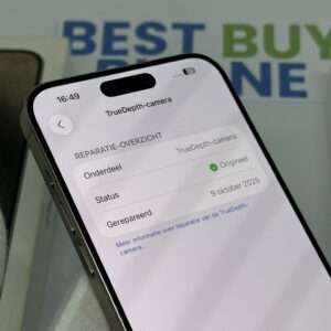 IMG_3180 2 iPhone 15 Pro Max 512GB naturel /kras vrij /100% batt /garantie