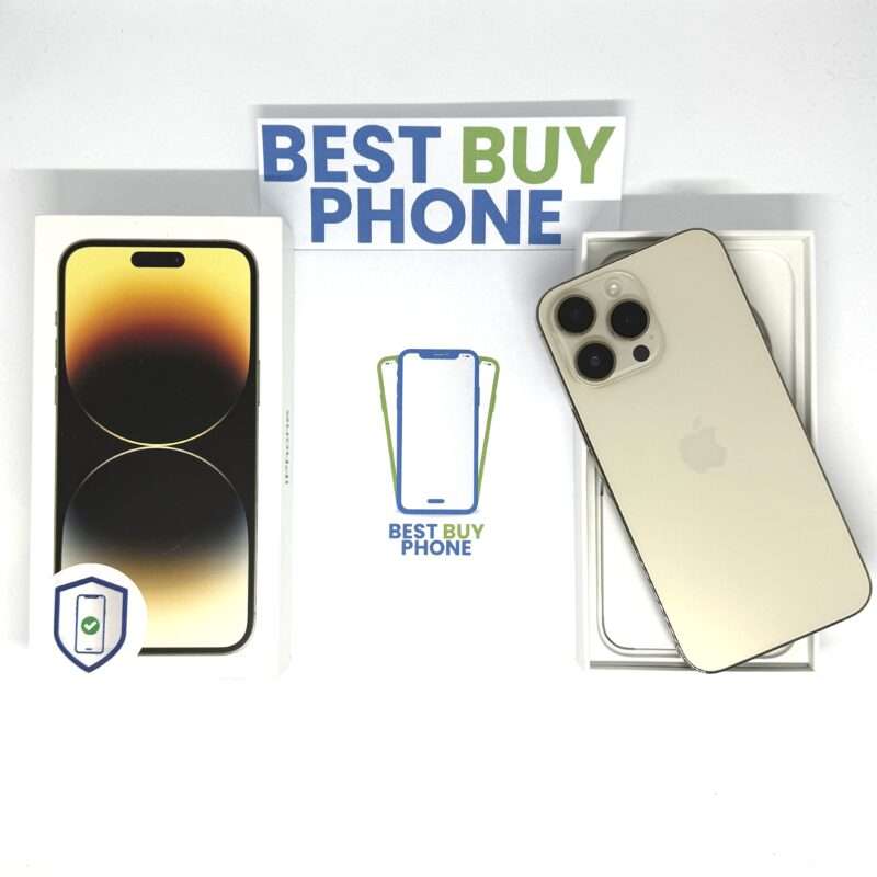 IMG_3190 iPhone 14 Pro Max 128GB goud /kras vrij /88% batt /garantie