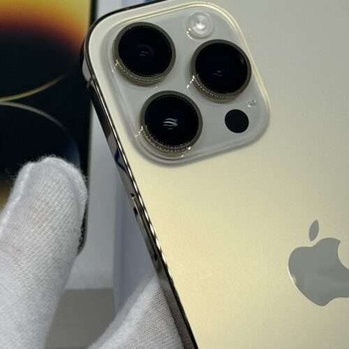 IMG_3193 iPhone 14 Pro Max 128GB goud /kras vrij /88% batt /garantie