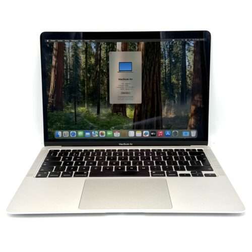 MacBook Air M1 256GB zilver /licht gebruikt /93% batt /garantie