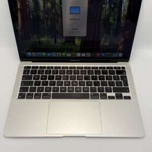MacBook Air M1 256GB zilver /licht gebruikt /93% batt /garantie
