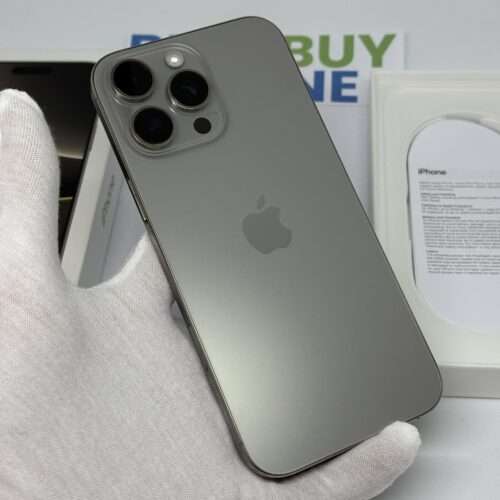 IMG_3336 iPhone 16 Pro Max 256GB naturel /krasvrij /95% batt /garantie