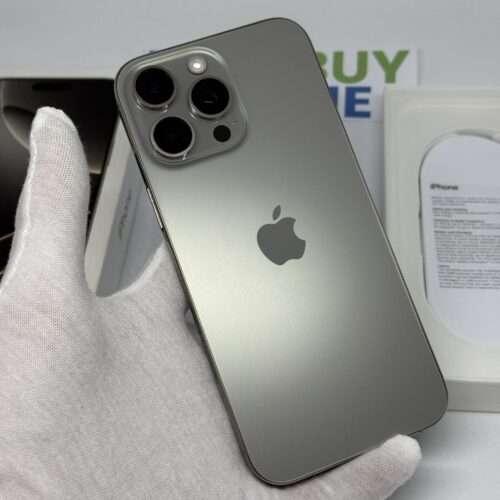 IMG_3337 iPhone 16 Pro Max 256GB naturel /krasvrij /95% batt /garantie